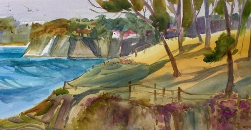 La Jolla Seascape by June Maxion