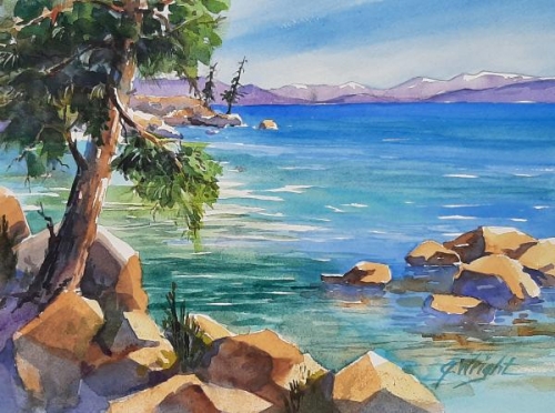 Lake Tahoe South Shore by Jami Wright