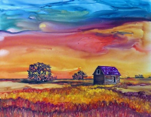 Prairie Sunset by Abbyann Sisk
