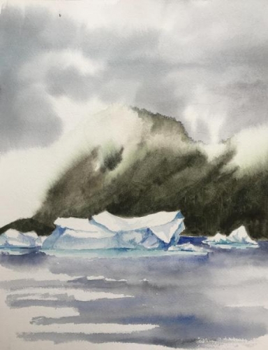 Nanortalik Iceberg by Carla Scheidlinger