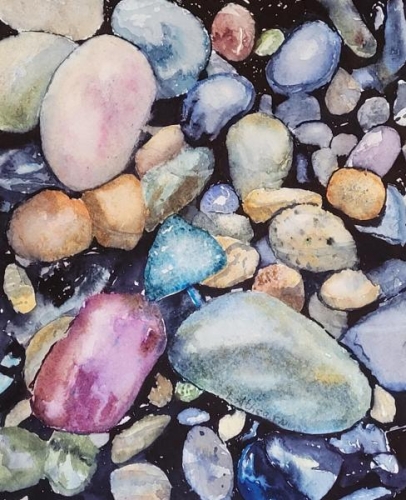 River Rocks by Lois Athearn
