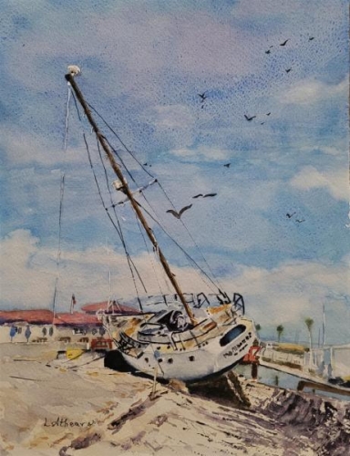  Honorable Mention,  - Shipwreck by Lois Athearn