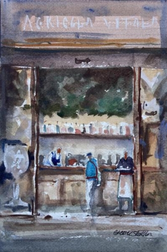 Café Macchiato, Italy by Gabriel Stockton