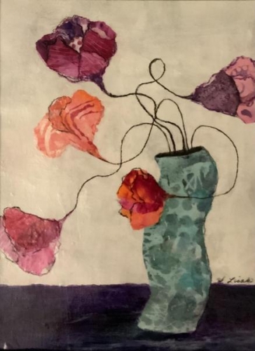 Blooms are Fjyin by Harriet Lisak