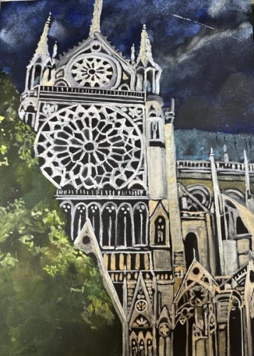 Notre Dame  by Cheryl Dicus