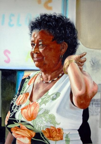  First Place,  - Dancer at the Senior Center by Robin Erickson