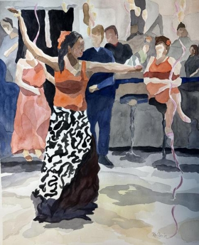  Second Place,  - Flamenco Fiesta 2 by Roz Oserin
