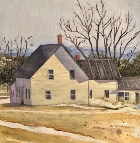 Down East Farmhouse by Susan Hewitt