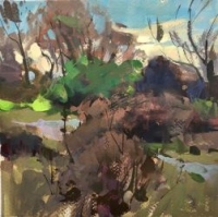 Abstracting the Landscape with Gouache - LIVE GALLERY WORKSHOP